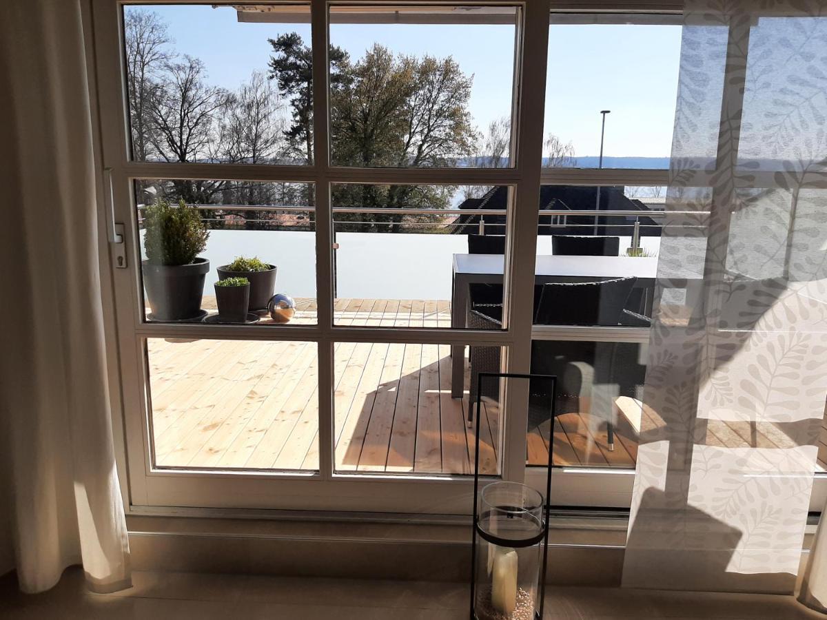 2 Zimmer Ferienwohnung mit Seeblick in Überlingen Exterior foto